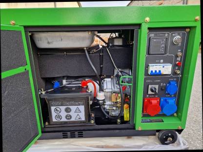 Bild 2:Stromerzeuger 9 kVA, Notstromaggregat, T9000FULL