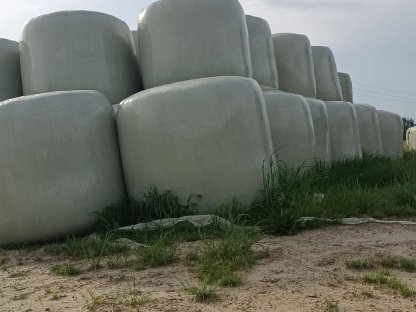 Siloballen, Heuballen, Miscanthusballen