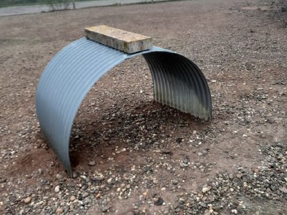 29 Stk. Unterstand Geflügel Auslauf Schutzhauben Blechhauben