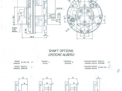 Bild 2:Ölmotor für Holzspalter Harvester Bagger
