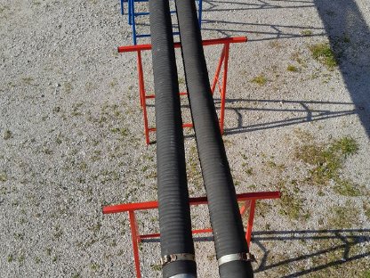 Gülle Saug-Druckschläuche je 3 m Schlauchlänge samt Kupplungen
