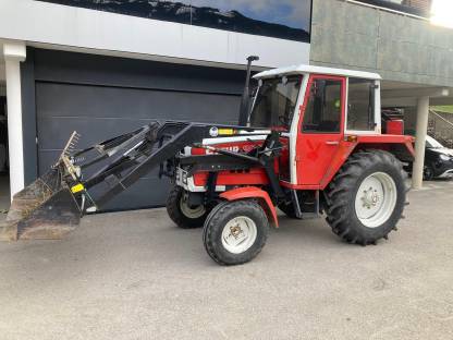 Steyr 8060 mit Frontlader