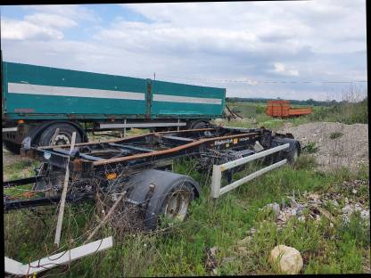 Bild 3:Cranab Greifer, 6-t Rotator, Möslein Container Anhänger