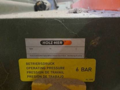 Bild 5:Kantenleimmaschine Holzher Express 1432