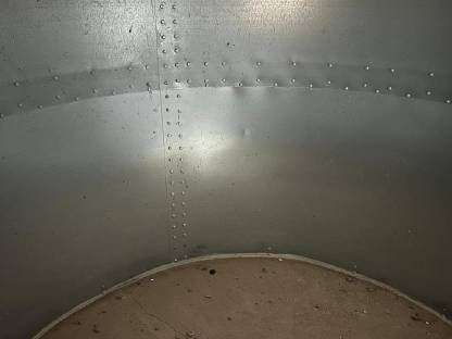 Bild 2:Gruber Getreidesilo, Schnecke H: 3 m, Dm: 2,6 m