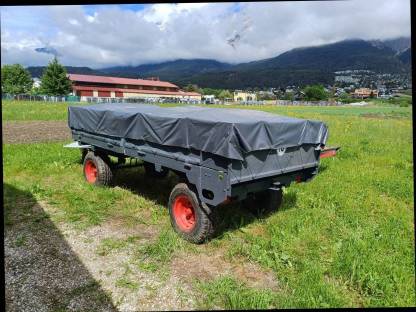 Anhänger 2 Achs, Stahlfelgen, 4 t Nutzlast