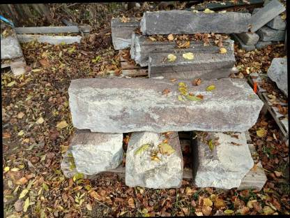Bild 3:Porphyr Leistensteine