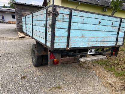 Bild 4:Anhänger Plateau inkl. Verladehilfe