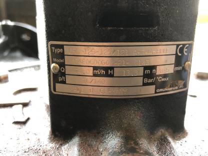 Bild 4:Grundfos LRD 125/125 Heizungsdoppelpumpe