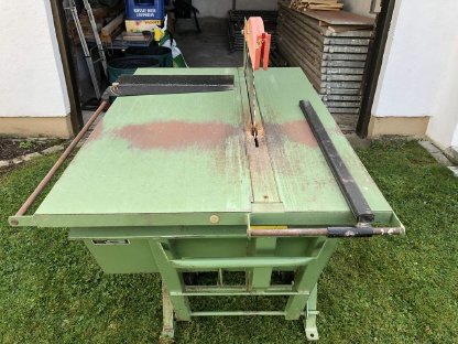 Bild 2:BGU Tisch-, Wippkreissäge KWK 600