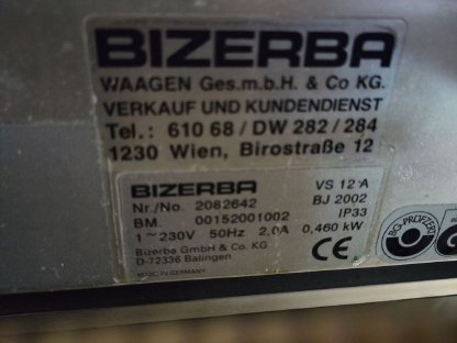 Bild 2:Bizerba VS12A