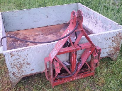 Kippmulde hydraulisch