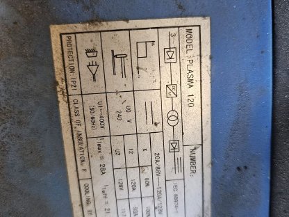 Bild 3:Plasma für CNC Tisch, Modell Plasma 120