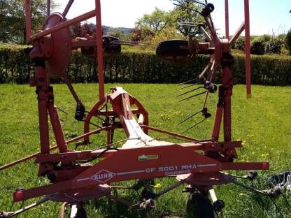 Bild 3:Kreiselheuer Kuhn GF 5001 MHA