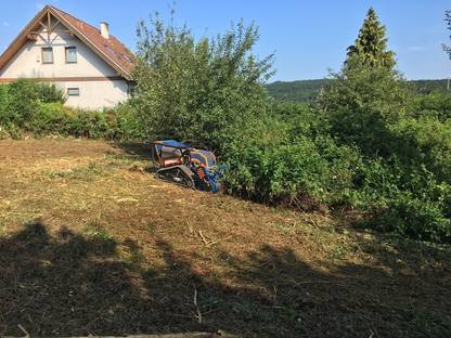 Bild 2:MULCHARBEITEN