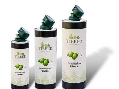 Bild 3:Premium Kürbiskernöl, griechisches Olivenöl, Rapsöl