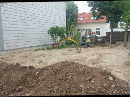 Bild 4:Wegepflege, Flächen abziehen