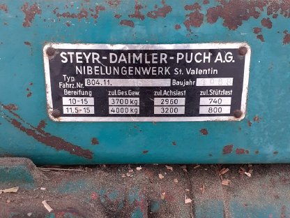 Bild 5:Ladewagen Steyr Hamster