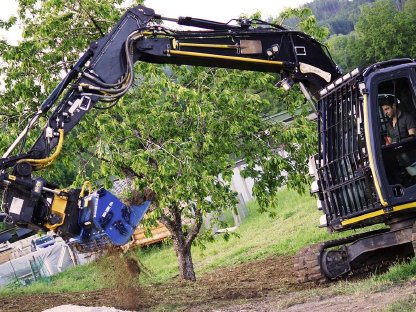 Bild 4:Baggerungen, Mulchen & Mähen, Leitungsbau (Drainage),...