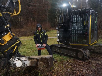 Bild 7:Baggerungen, Mulchen & Mähen, Leitungsbau (Drainage),...