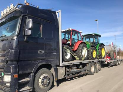 Bild 5:Gewerbliche Land- und Baumaschinen Transporte