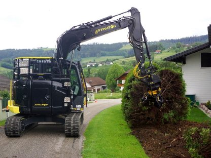 Bild 5:Baggerungen, Mulchen & Mähen, Leitungsbau (Drainage),...