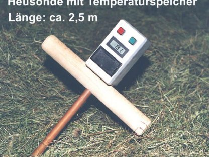 Heu-Kontrollsonde mit Temperaturspeicher
