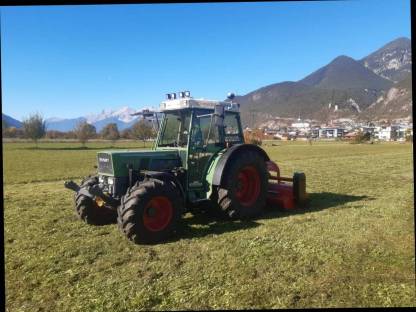 Bild 4:Mulcharbeiten