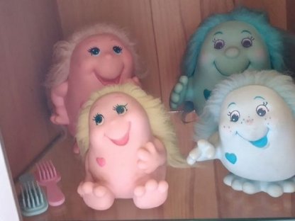 Bild 3:Vintage Knuffelbunt-Familie aus den 80ern/90ern