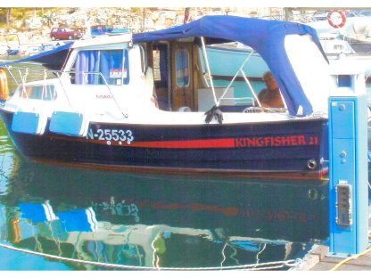 Motorboot Kingfisher 21 - Einbaudiesel 50 PS