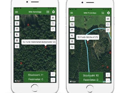 Bild 2:Effizientes Waldmonitoring vom Profi