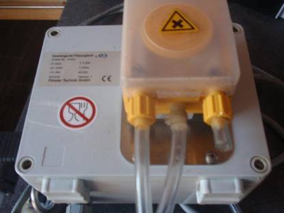 GEA, Förster Flüssigdosierer für Transponderstation