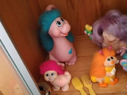 Bild 2:Vintage Knuffelbunt-Familie aus den 80ern/90ern