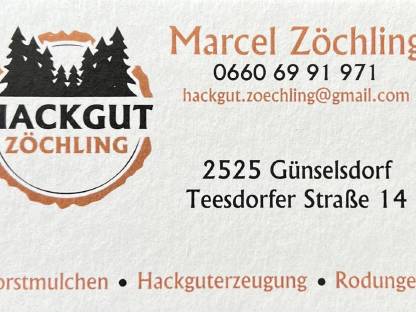 Bild 4:Hackguterzeugung