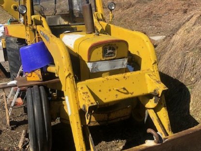 Bild 3:John Deere Baggerlader JD 400 A