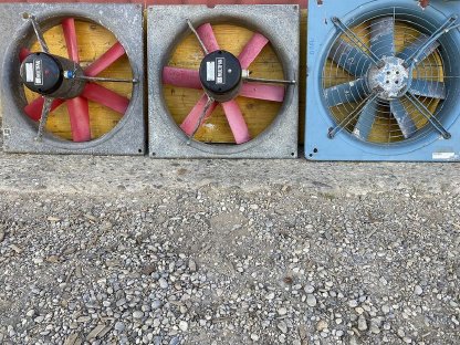 Ventilatoren Dm. 45 cm, 380 V