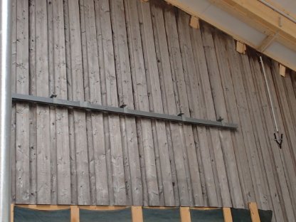 Bild 2:Wandverkleidung Lärche