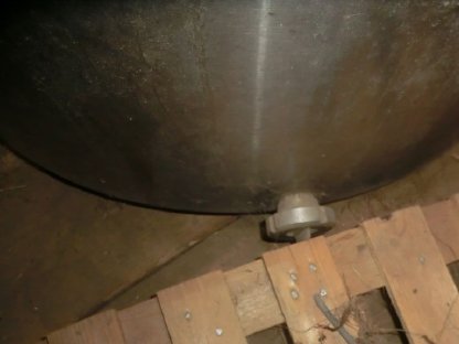 Bild 4:Edelstahl Milchtank rund 300 l