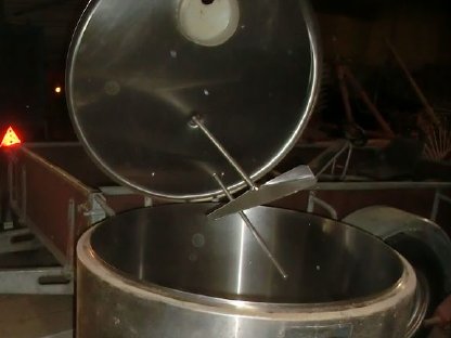 Bild 3:Edelstahl Milchtank rund 300 l