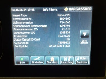 Bild 3:Pelletsheizung Hargassner PK 20