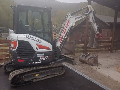 Bild 2:Biete Erdbewegungen, Gartengestaltung, Grabungsarbeiten usw