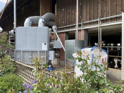 Warmluftofen zur Heutrocknung - Pelletöfen Warmluft