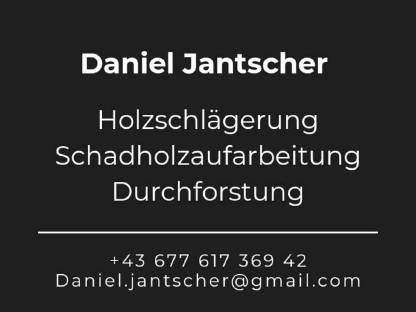 Bild 2:Biete Holzschlägerung & Bringung