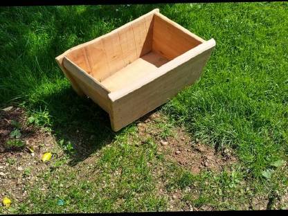 Bild 3:Blumen Trog Akazien Bretter