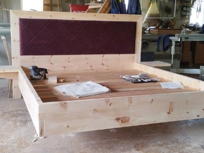 Bild 4:Zirbenbett Schwebend Neu