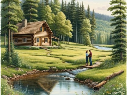 Suche Haus am Wald oder am See