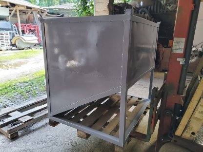 Bild 2:Getreidebox Metall