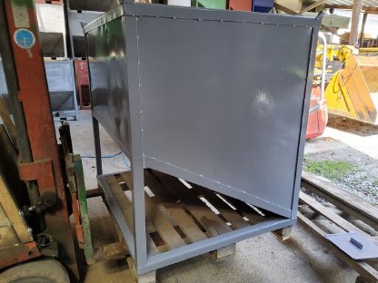 Bild 3:Getreidebox Metall