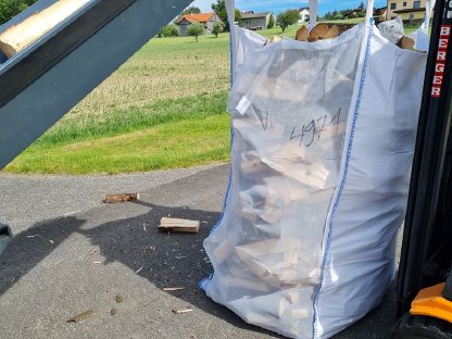 Bild 4:Verkaufe Big Bags, Brennholz, Scheiter, Sägespalter REGON
