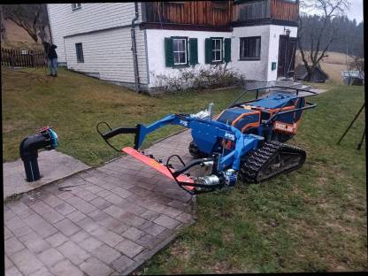 Bild 5:Wir bieten Mulcharbeiten aller Art an! mit Dem Irus Deltrak